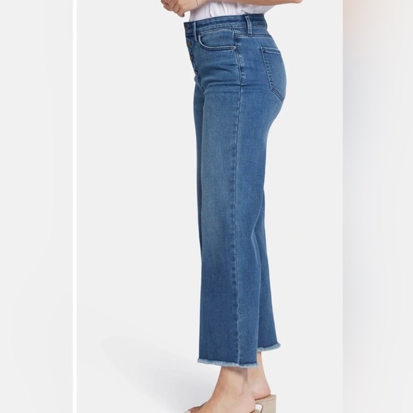 NYDJ WIDE LEG ANKLE JEANS - Picture 3 of 5